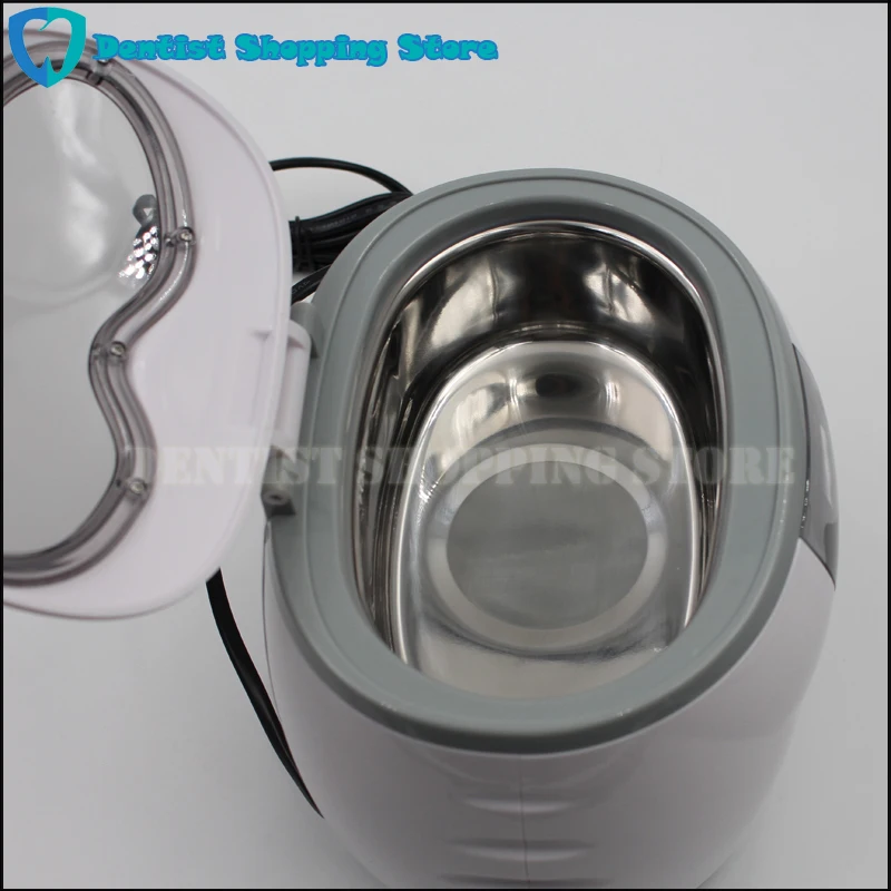 Цифровой ультразвуковой очиститель бак для мытья корзины ювелирные часы