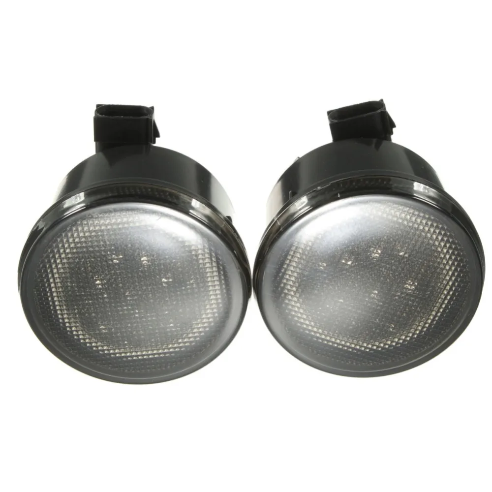 2 шт. передний указатель поворота светодиодный светильник Янтарный луч для Jeep