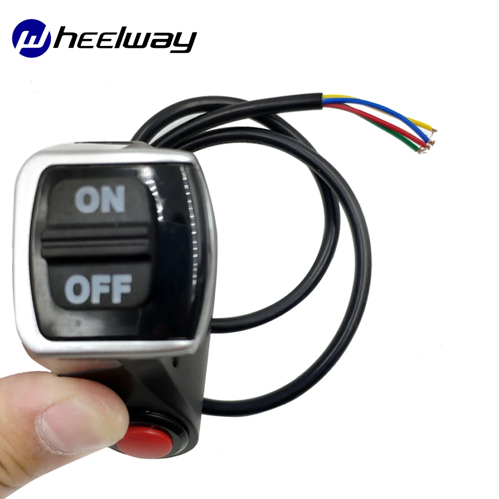 Электрический велосипедный переключатель Wheelway рожковый/поворотный светильник