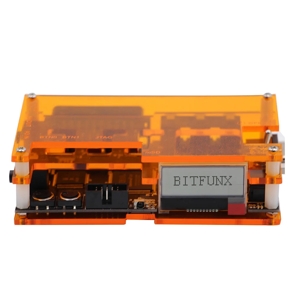 Transparent Orange Bitfunx OSSC с открытым исходным кодом преобразователь сканирования DCHDMI конвертер комплект для Ретро игровой консоли PlayStation 1, 2/Xbox one 360/Atari серии - Цвет: Transparent Orange
