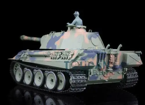 2 4 Ghz Heng Long 1/16 6 0 пластиковая немецкая пантера RTR RC Tank 3819 W/ 360 Turret TH12479 | Игрушки и