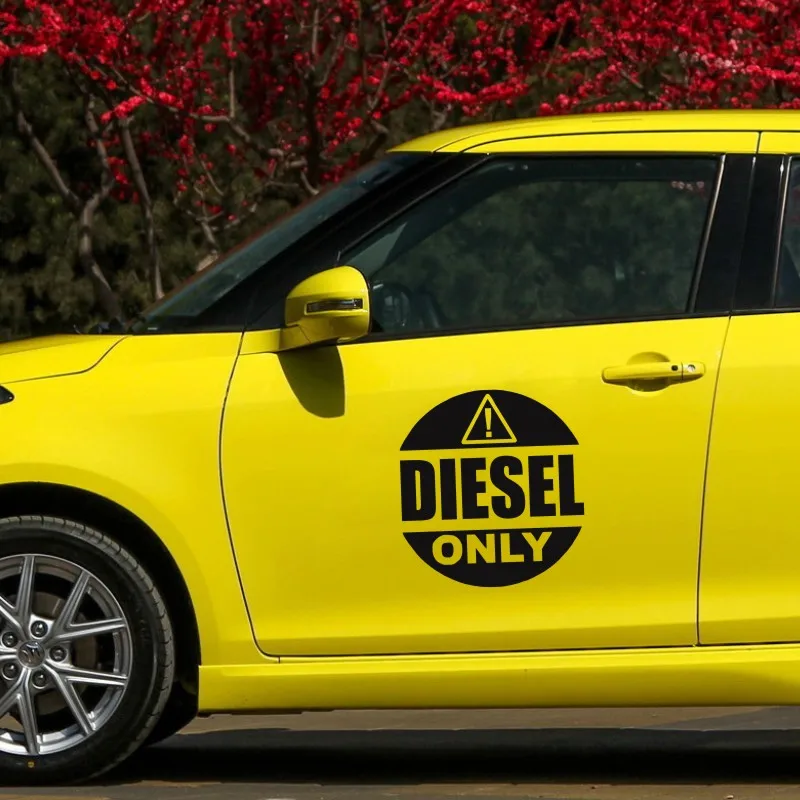 Новый предупреждающий стикер Mark DIESEL ONLY для автомобиля креативное виниловое