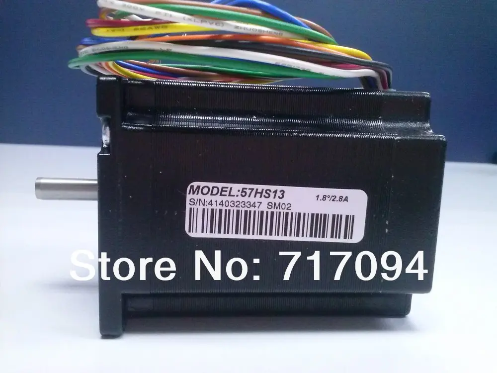 

Leadshine 57HS13 Two-Phase Hybrid CNC Stepper Motor 4A NEMA 23 Oz-in 254.88 #SM358 @CF