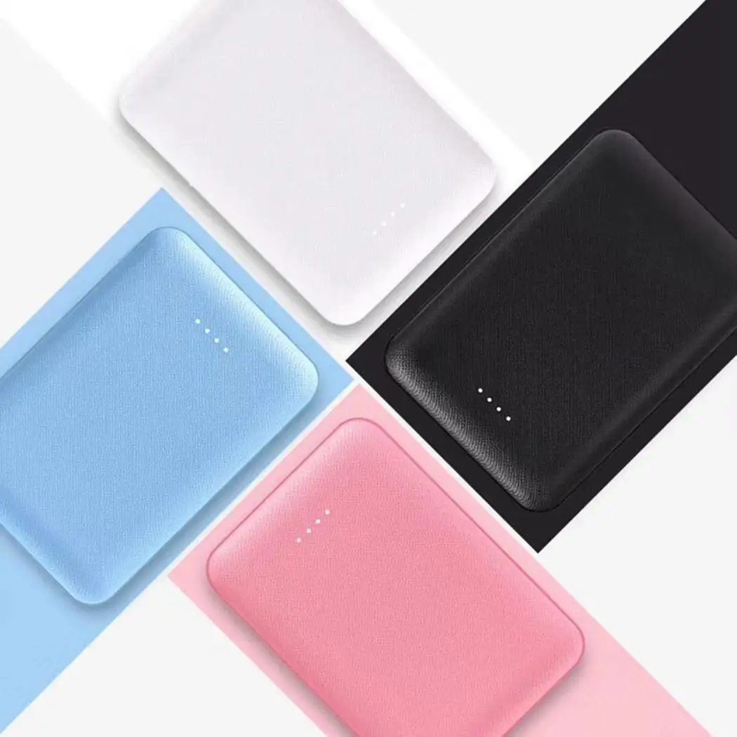 Портативный Ультратонкий смартфон с двумя портами usb power Bank|Аксессуары для
