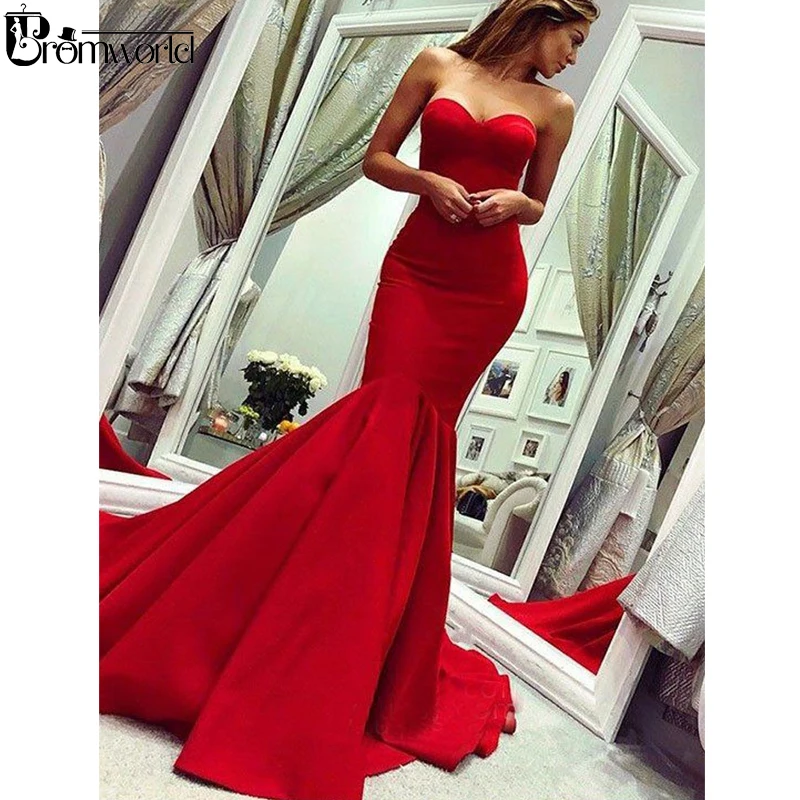 

Простое красное платье для выпускного вечера 2021 милое атласное вечернее длинное платье макси для выпускного вечера индивидуальный пошив в...