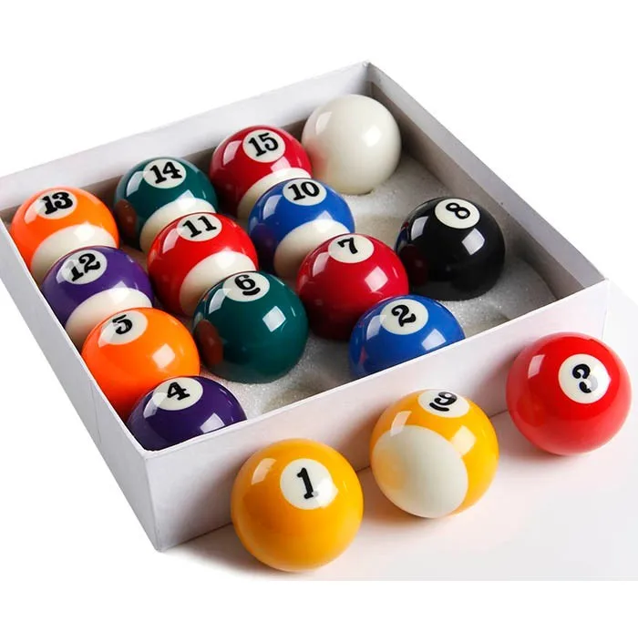 Стандартный бильярдный стол мяч полный набор 16x 2 14 дюймов|pool ball set|billiard balls setbilliard