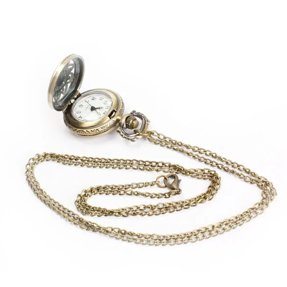 Винтажные полые кварцевые карманные часы ожерелье для женщин и мужчин 88 LXH |