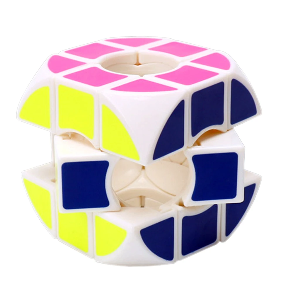 Полый 3x3x3 волшебный куб 3*3*3 наклейки скоростной 3 слоя Cubo Megico игрушка для детей