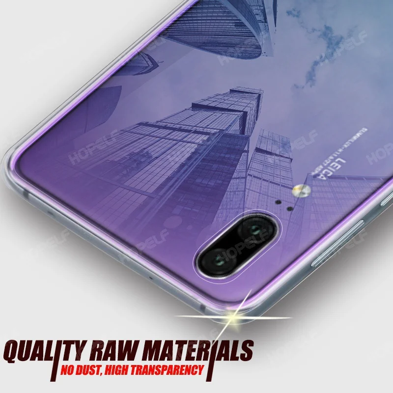 Прозрачный чехол для Huawei P20 Pro P30 Mate 20 Lite 30 силиконовый Ультратонкий из ТПУ |
