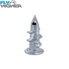 Анкер для гипсокартона, 14x28, Zamak Easy, самосверлящий, металлический, скоростной штекер, 100 шт.кор.