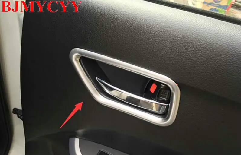 BJMYCYY автомобильный Стайлинг StainlessSteel Автомобильная внутренняя дверная ручка