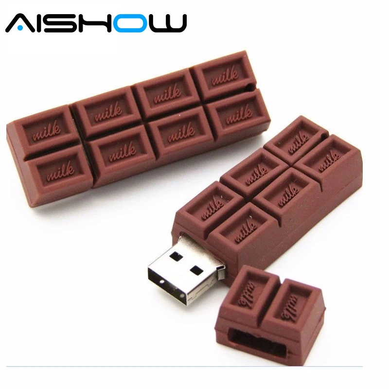 USB флеш накопитель шоколадного цвета 8/4/32 ГБ 2 0 4/8/16/32/64 ГБ|64gb memory stick|memory stickflash drive |