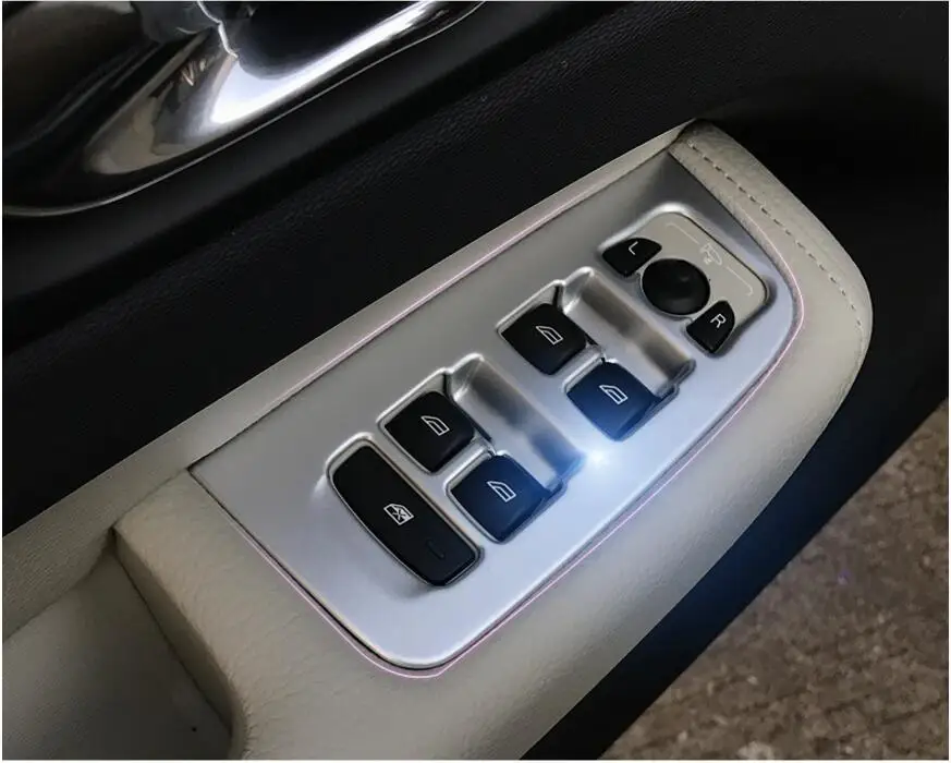Для VOLVO XC60 2018 2019 ABS Cromato порта меж Maniglia Interruttore Alzacristalli Copertura отделкой 4 | Автомобили и