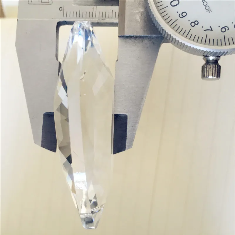 

Big Sales 100pcs/Lot 63mm, Crystal Glass Drop Prism Pendant Hanging Trimming Parts Chandelier For Home Decoration Free Shipping