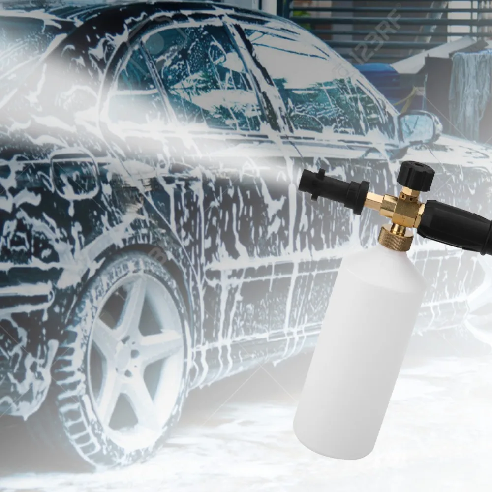 1Л Автомойка сопла распылитель струйная насадка бутылка для Karcher FJ6 K2 K3 K4 K5 K6 K7