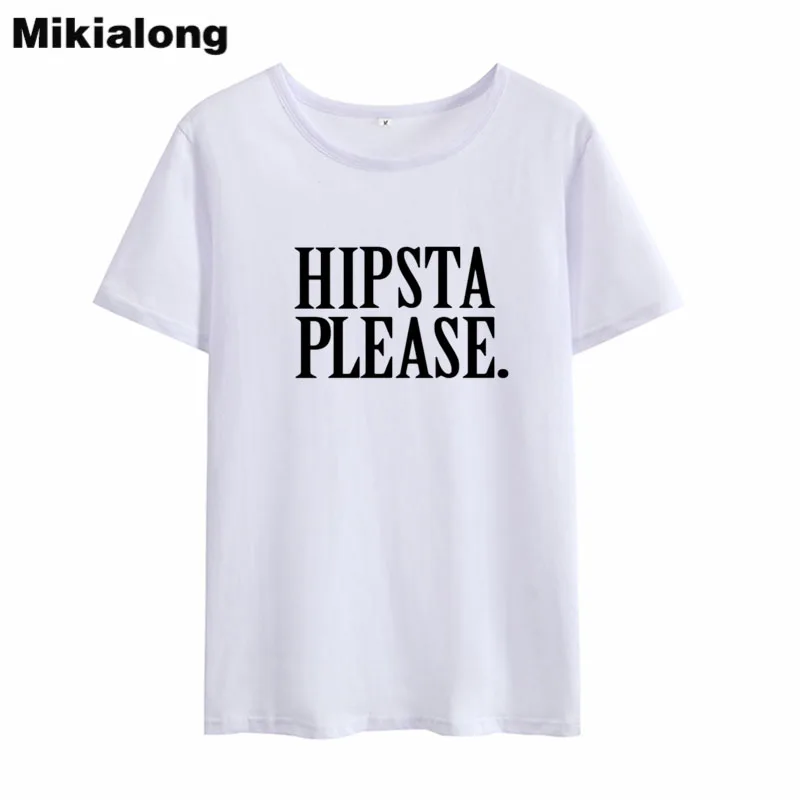 OLN 2018 Hipsta пожалуйста Tumblr футболка для женщин Harajuku с принтом букв летний топ