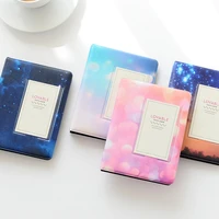 32 pockets mini album colorful starry series for fuji instax wide photo album for 5 inch wide 300 210 film