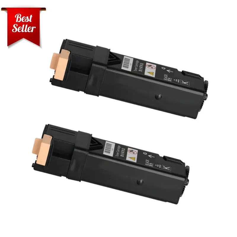 2 черных тонер картриджа для Xerox Phaser 6500N 6500DN WorkCentre 6505 6505N 6505DN Тонер 106R01597|toner cartridge|toner