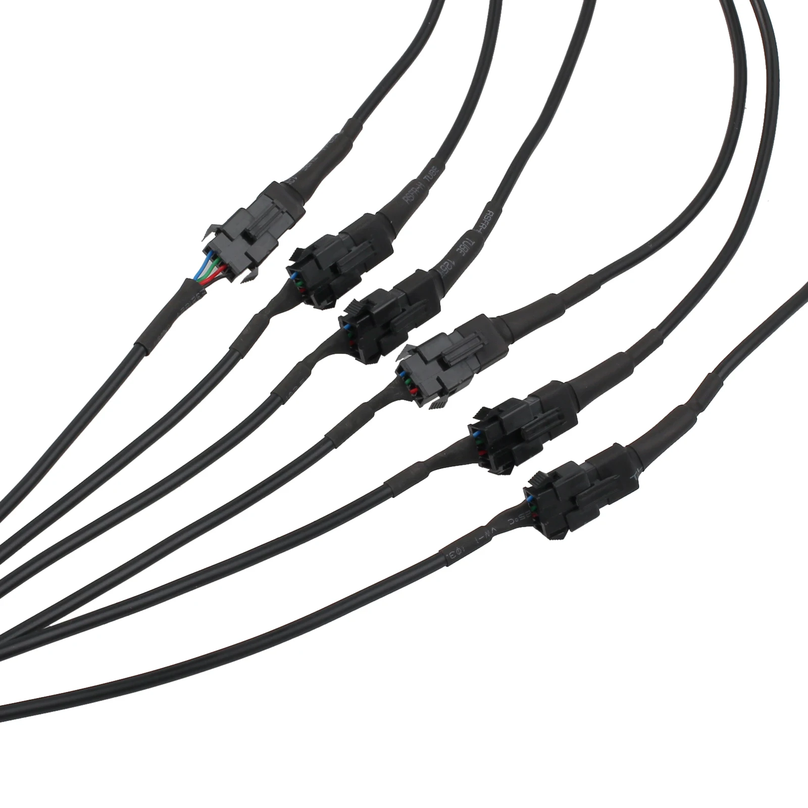 AUTOUTLET 6pcs Motorcycle 36 LED Light Flexible Strip Kit Multi-Color Neon Accent Glow Lights with RF Remote Controller | Автомобили и