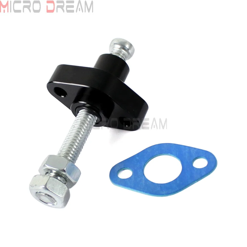 Quad спортивный мотоцикл черный CNC ручной Cam натяжитель времени для Yamaha TU 250X Suzuki LT4WD