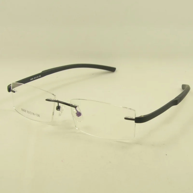 Dfming очки кадр женщин зрелища Óculos де Грау оптические очки по рецепту линзы очки без оправы кадров TR90 женские - Цвет оправы: black frame