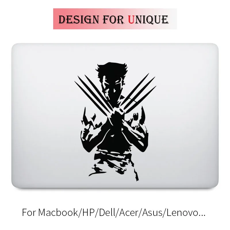 Comics X-men Логан Росомаха наклейка для ноутбука наклейка для Apple Macbook Pro Air retina 11 12 13 15 дюймов винил Mac поверхность книга кожи