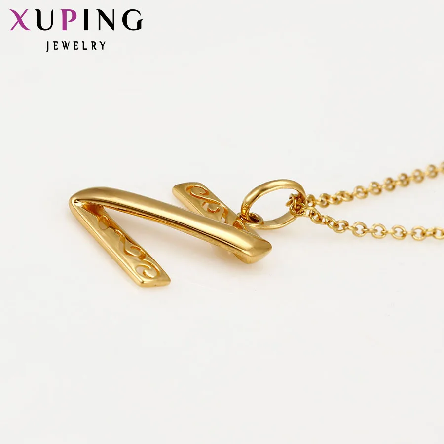 Xuping модные наборы, Новое поступление, очаровательные женские золотые цвета, высокое качество, алфавит, ювелирные наборы, большая акция S26, 2-63232