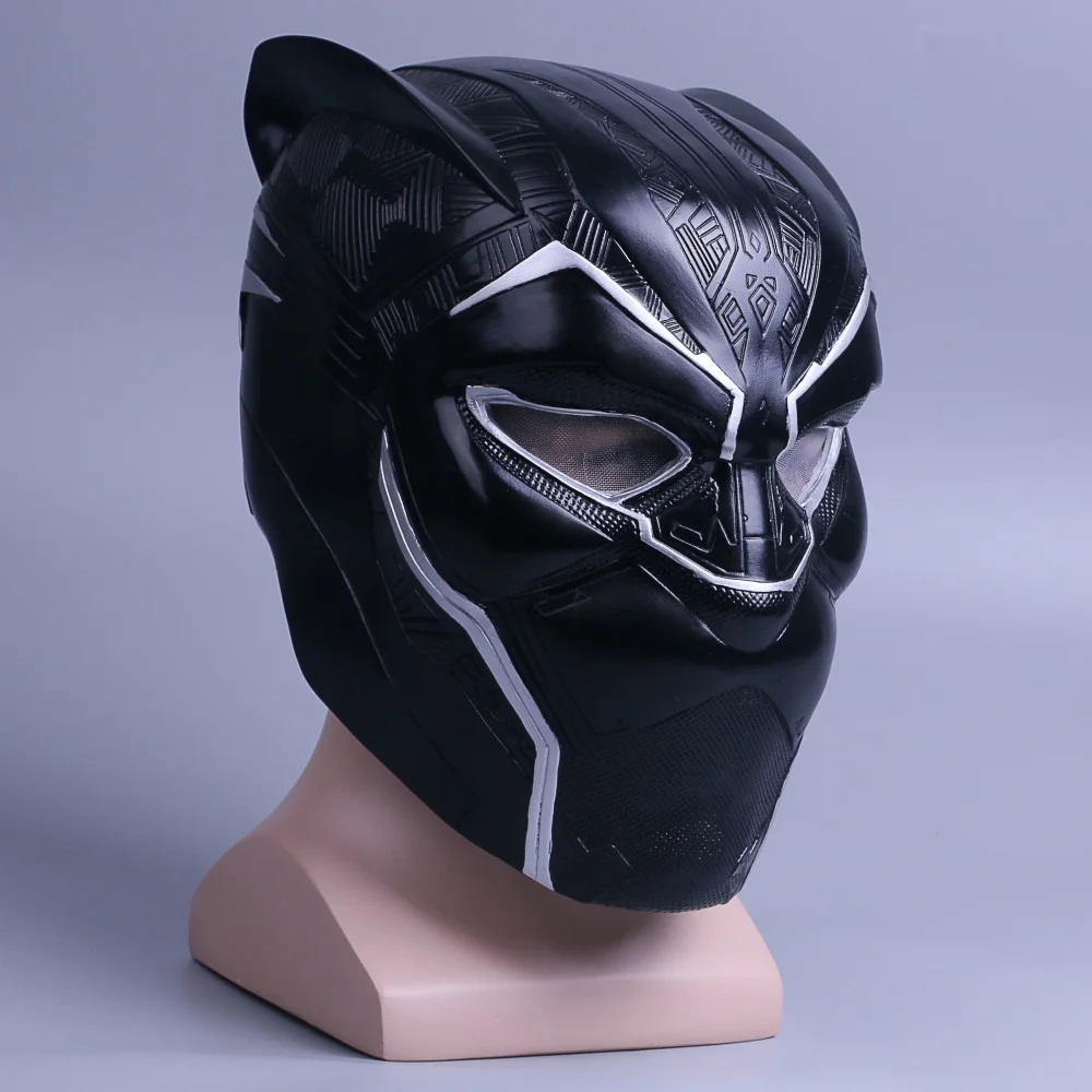 Высокое качество 2018 Мстители: Бесконечная война Черная пантера T'Challa шлем маска
