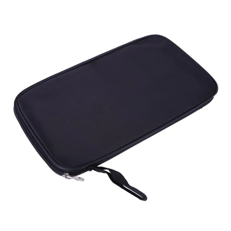 

New Black Durable Boer table tennis racket bag set High-grade steel ring bag full and not deformed