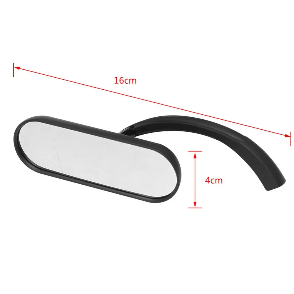 Cafe Racer Mini Oval Rearview Mirror Retro Motor Rear View End Side Mirrors Fit For Harley Dyna Street Glide Sportster | Автомобили и