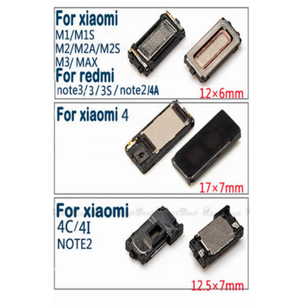 Запчасти для Special Edition 2 главный звуковой динамик громкого Xiaomi Mi band 1 1S 2A 3 4 Redmi 4A 3S Note