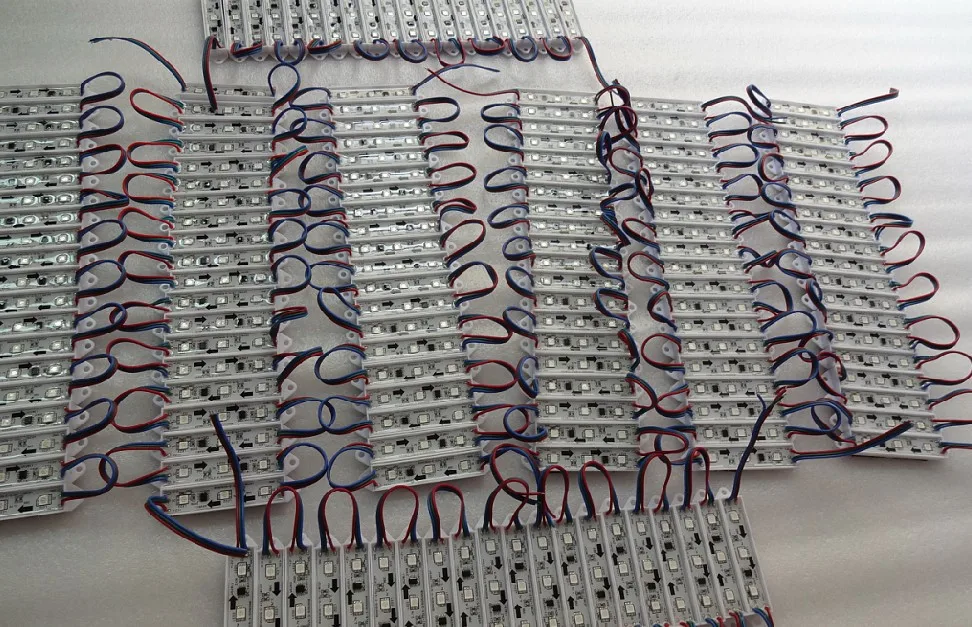 Акция! 20 шт/шнур DC12V WS2811 СВЕТОДИОДНЫЙ полноцветный пиксельный модуль IP68 0 72 Вт |