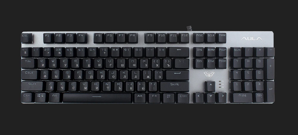 AULA 104 клавиш PC механическая клавиатура USB смешанный светодиодный переключатель с подсветкой синий черный красный для испанского русского арабский; иврит игровой Keyboar