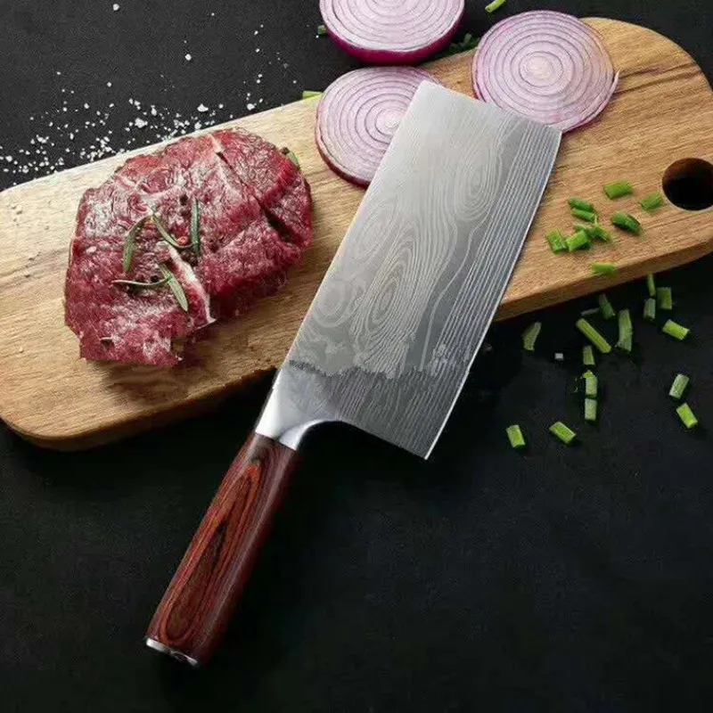 JH D12 кухонный нож из нержавеющей стали с неприлипающим покрытием дома sharp Нож