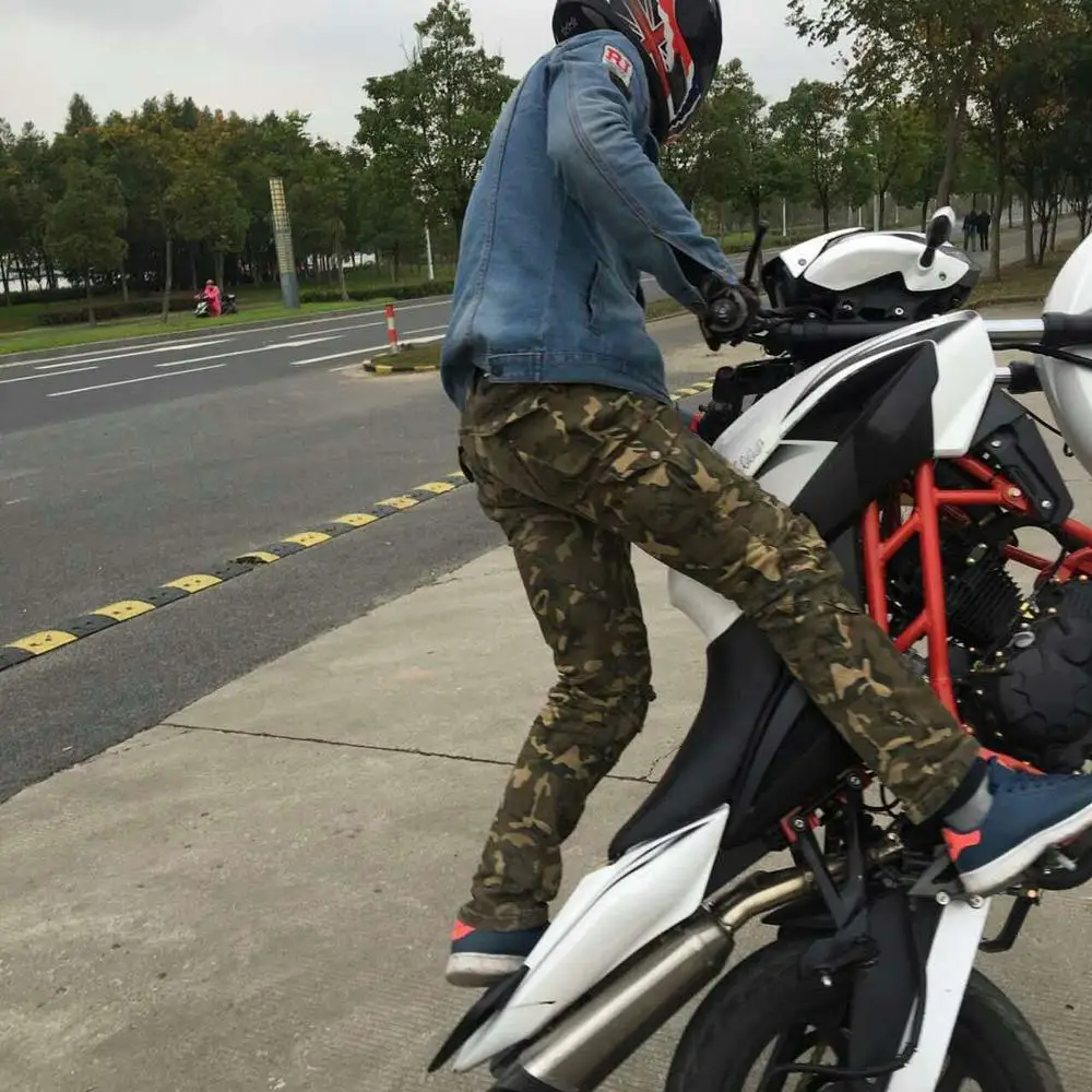 Новое поступление мотоциклетные джинсы Anoka Motorpool мужские стильные для езды|motorcycle
