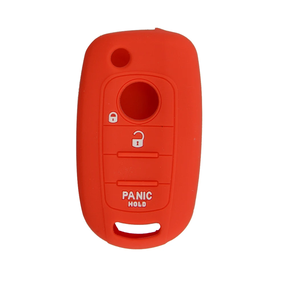 OkeyTech мягкий силиконовый резиновый чехол для автомобильного ключа 3 кнопки