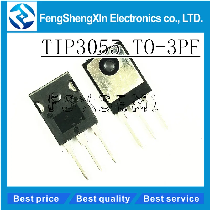 10 шт./лот TIP3055 TO-3P T1P3055 TO-247 Силовые транзисторы | Электронные компоненты и