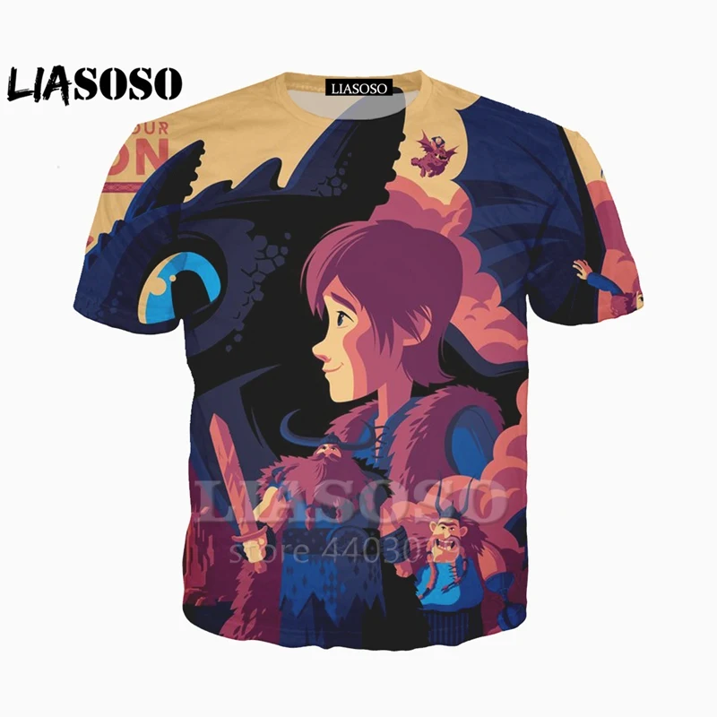 LIASOSO новая игра с изображениями героев мультфильма Как приручить дракона