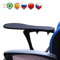 dl k20 xl size chair arm rest mouse pad chair arm clamping wrist support 480230mm elbow rest with non slip mouse mat ok020