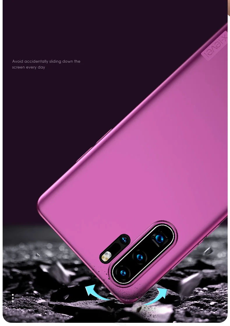 Мягкий силиконовый чехол X-Level для huawei P30 Pro Lite X Level Ультратонкий матовый защитный чехол из ТПУ