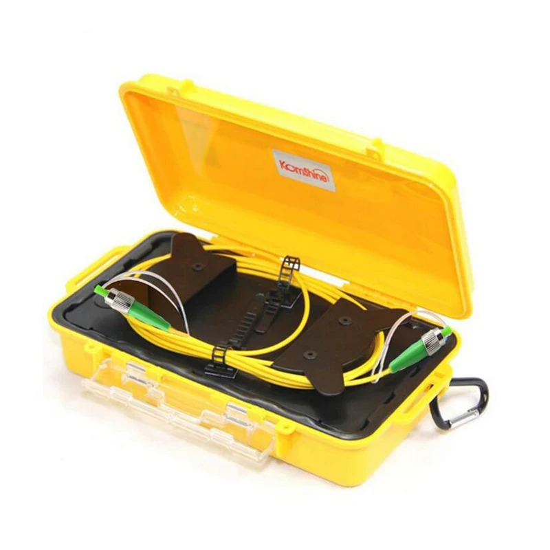 FC APC G652D 1 км OTDR Launch Cable Box 1000 м Test extension line singlemode 9/125um 1310/1550nm тестер оптического