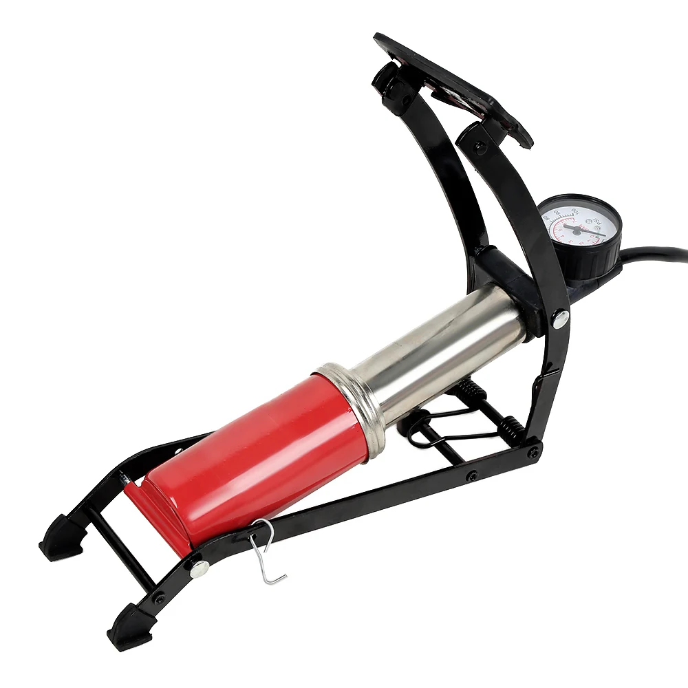 Надувной насос ножной Педальный Тип для автомобиля Мотоцикл Велосипед игрушка