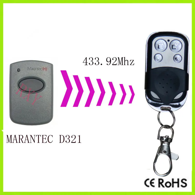 MARANTEC Digital321 пульт дистанционного управления 433 92 копировальный аппарат mhz ворота