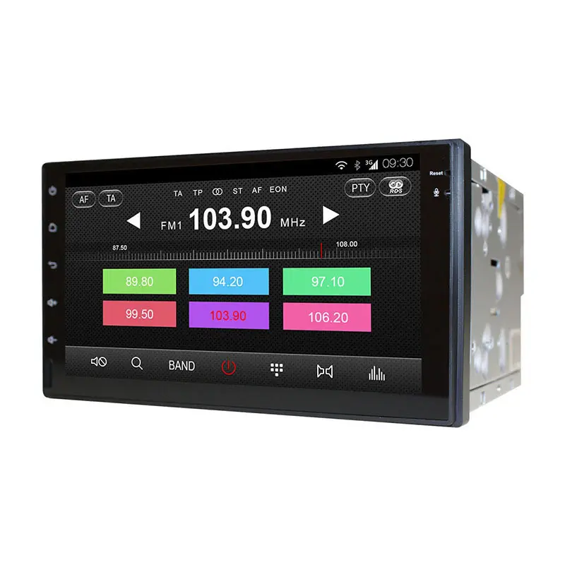 Ownice 7 &quotУниверсальный 2DIN Android4.4 4 ядра стерео Wi-Fi GPS Navi FM Радио BT SD HD1024 * 600 поддержка