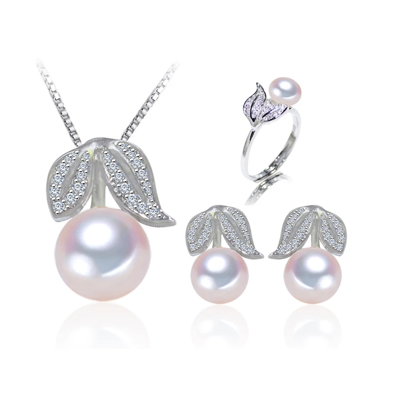 Ювелирные изделия YIKALAISI 2017 из стерлингового серебра 100% пробы с натуральной