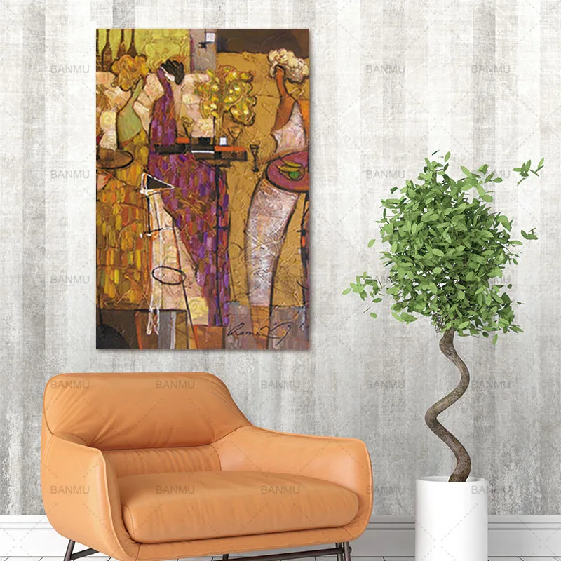 Картина на холсте Абстрактная абстрактная картина в скандинавском стиле декор