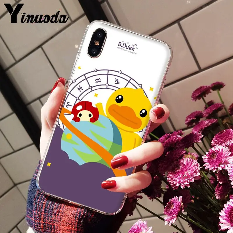 11pro MAX B Duck классические чехлы с картинами для мобильных телефонов Apple iPhone 8 7 6 6S Plus X