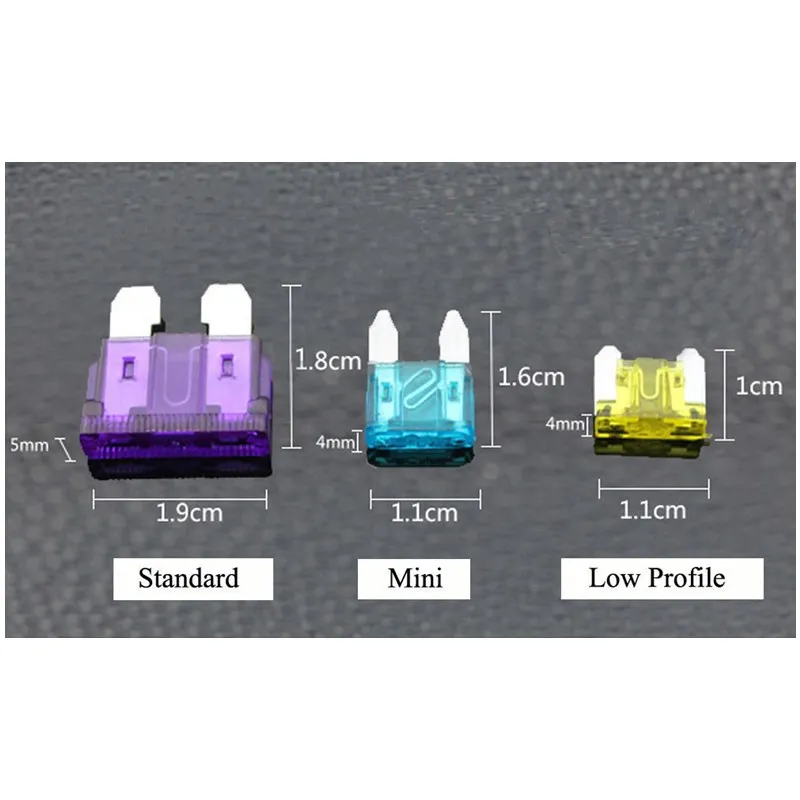 EE support 100 шт. блок предохранителей низкого профиля для автомобилей и грузовиков 5 7