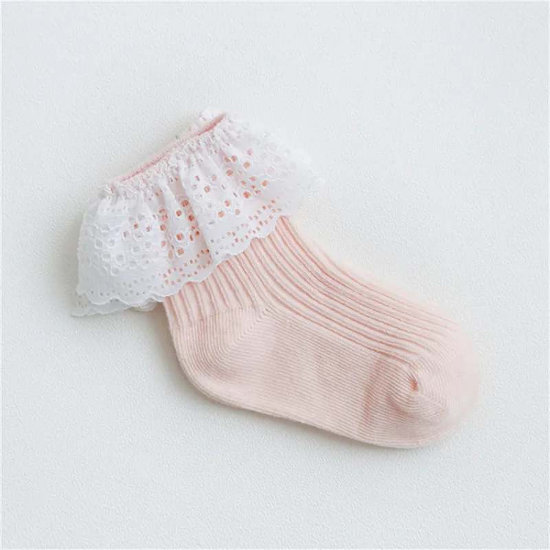 Pudcoco/модные детские аксессуары красивые хлопковые носки принцессы в стиле ретро