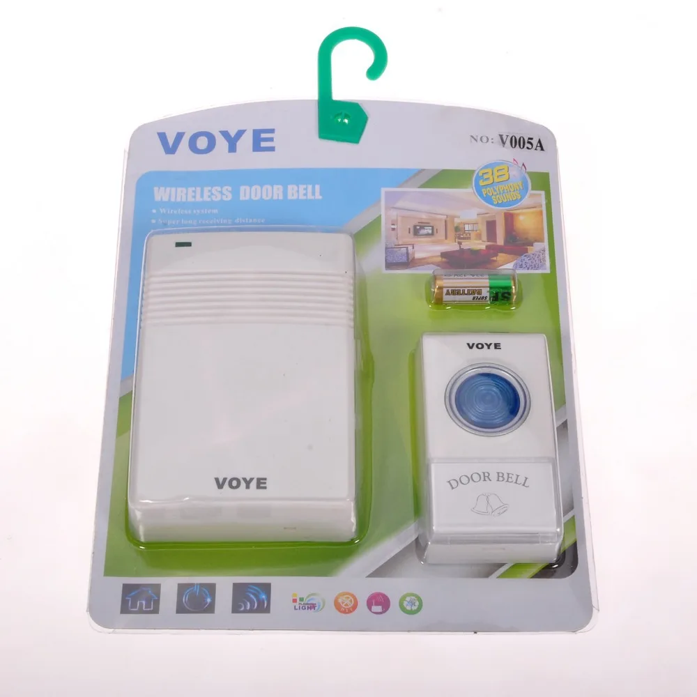 Строительство дома Беспроводной Цифровой Мигающим светом СВЕТОДИОД Дверной